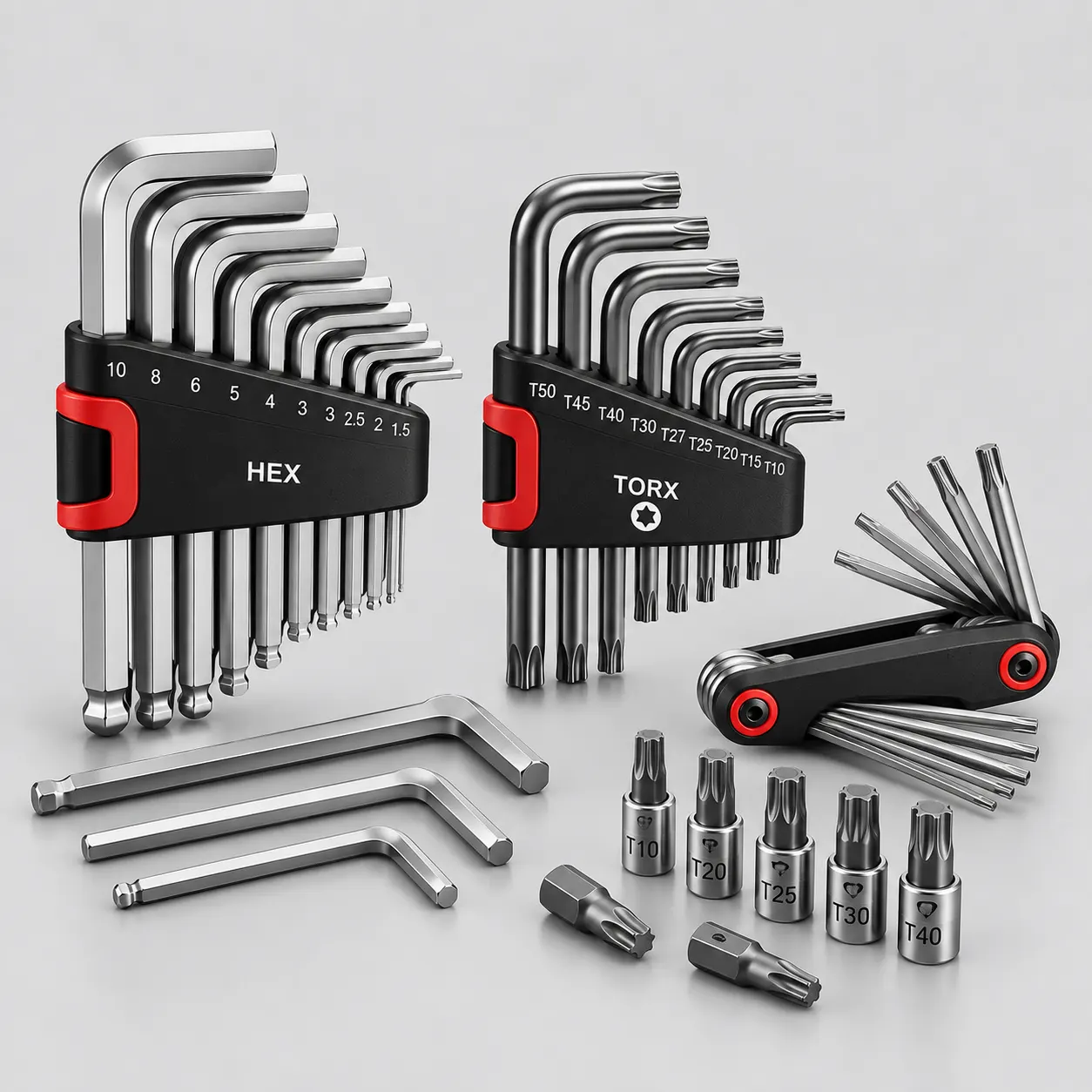 HEX AND TORX KEY AND SETS